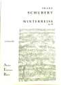 Franz Schubert: Schubert, Franz     :Winterreise op. 89 /E /VC, Noten