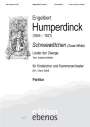 Engelbert Humperdinck: Schneewittchen - Lieder der Zwerge für Kinderchor und Kammerorchester, Noten