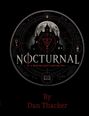 "Nocturnal: A Modern Ghost-Hunting RPG" steht über einer gotischen Schloss-Illustration im Mondlicht. Autor: Dan Thacker.