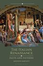 „The Italian Renaissance: Facts and Fictions“ von Kenneth Bartlett. Ein lebhaftes Gemälde mit Figuren und Architektur.