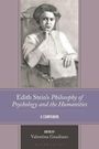 Text: "Edith Stein’s Philosophy of Psychology and the Humanities - A Companion. Edited by Valentina Gaudiano." Illustration einer Frau.