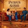 „Patrius and Soshi, Book One – The Day I Became Her Guardian“. Familienillustration auf einem gemütlichen Sofa.