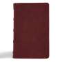 Csb Bibles By Holman: CSB Personal Size Bible, Holman Handcrafted Collection, Premium Marbled Burgundy Calfskin, Buch