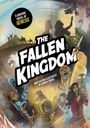 „A Graphic Novel of Genesis“, „The Fallen Kingdom“, „Written and Illustrated by Adam K. Boggs“. Dynamische Figuren, dramatisch.