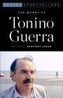 "Screen Storytellers: The Works of Tonino Guerra, edited by Geoffrey Lokke." Mann am Strand mit Meer im Hintergrund.