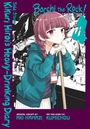Text: "Bocchi the Rock! Side Story: Kikuri Hiroi's Heavy-Drinking Diary", "4", "Original concept by: Aki Hamazi", "Art and story by: Kumichou". Illustrative Darstellung eines Mädchens.