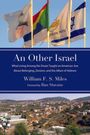 "An Other Israel: What Living Among the Druze Taught an American Jew About Belonging, Zionism, and the Allure of Hebrew."  
Fünf Flaggen im Wind. Darunter eine Landschaft mit Hügeln und Gebäuden.