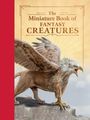 „The Miniature Book of Fantasy Creatures“. Illustration eines Greifen: Körper eines Löwen, Kopf und Flügel eines Adlers.