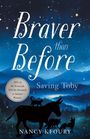 "Braver than Before - Saving Toby", 30% Erlös für Tierschutz. Schatten von Tieren vor Nachthimmel mit Sternen.