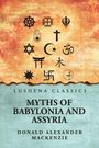 „Myths of Babylonia and Assyria“ von Donald Alexander Mackenzie. Symbole verschiedener Religionen.