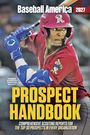 „Baseball America 2027 Prospect Handbook“ in weißer Schrift auf schwarzem Hintergrund.