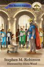 "The Brave Squire" ist ein illustriertes Werk von Stephen M Robinson, Bild von Elena Wood. Ein Ritter schlägt einen Knappen zum Ritter.