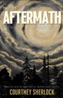 "The Aftermath" in großen Buchstaben, darunter "Book One of the Aftermath Trilogy". Waldsilhouetten vor einem stürmischen Himmel.