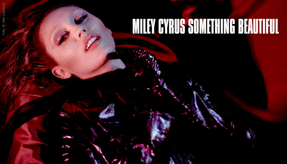 thumbnail image 2 of Miley Cyrus - Something Beautiful (Vinyl Record) - Brand New Sealed White Vinyl 2 of 5