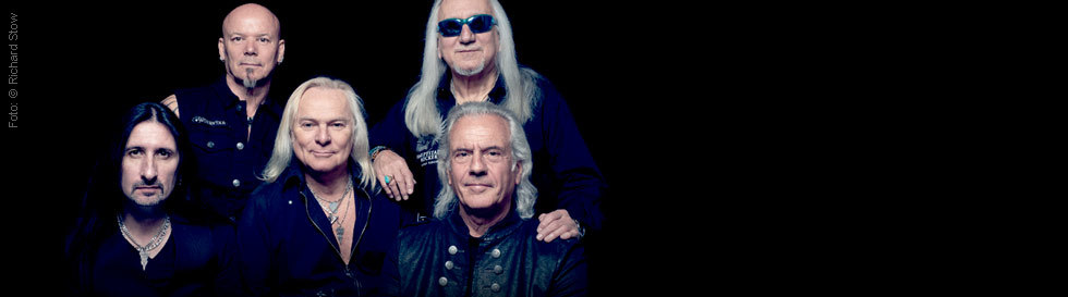 Uriah Heep – Mick Box, Bernie Shaw, Davey Rimmer, Russell Gilbrook, Phil Lanzon