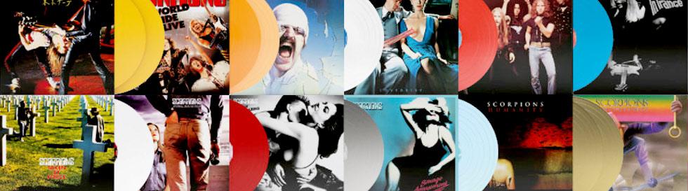 Scorpions: Colours Of Rock – Zwölf legändere Scorpions-Alben auf farbigem Vinyl