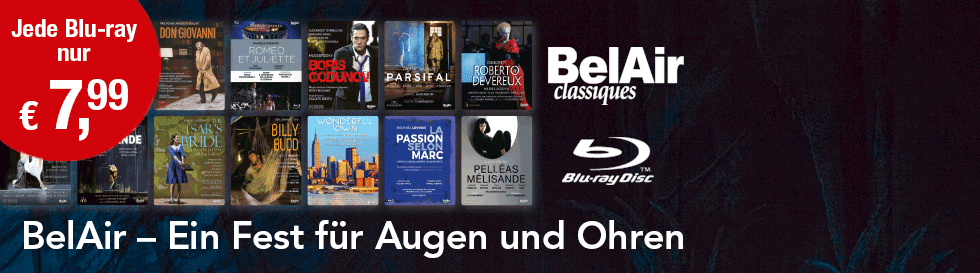 BelAir – Ein Fest für Augen und Ohren. Jede Blu-ray nur 7,99 Euro